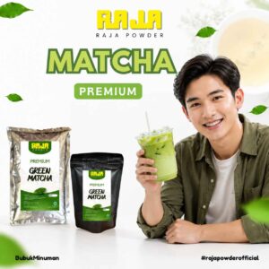 Bubuk minuman matcha